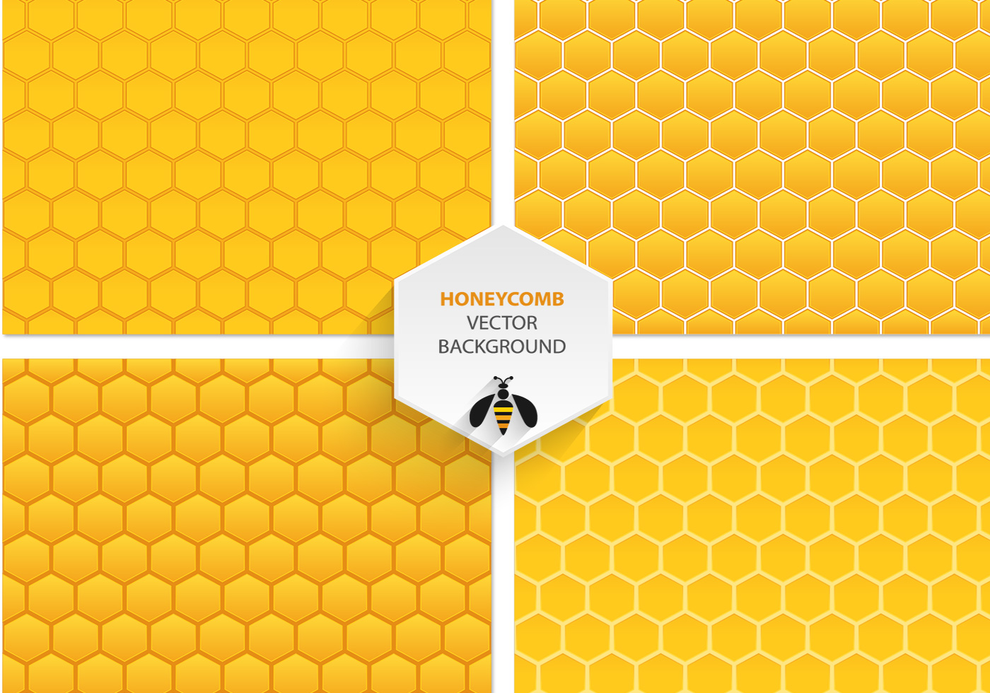 1400x980 Honeycomb Pattern Free Vector Art