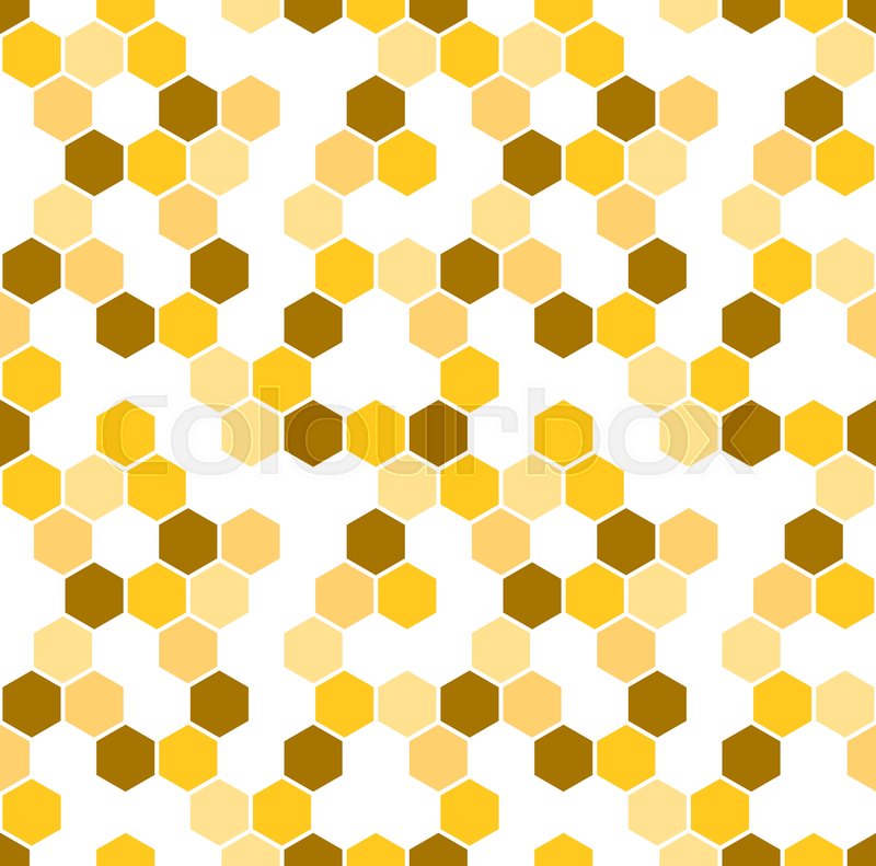 800x791 Honeycomb Vector Background Seamless Stock Vector Colourbox