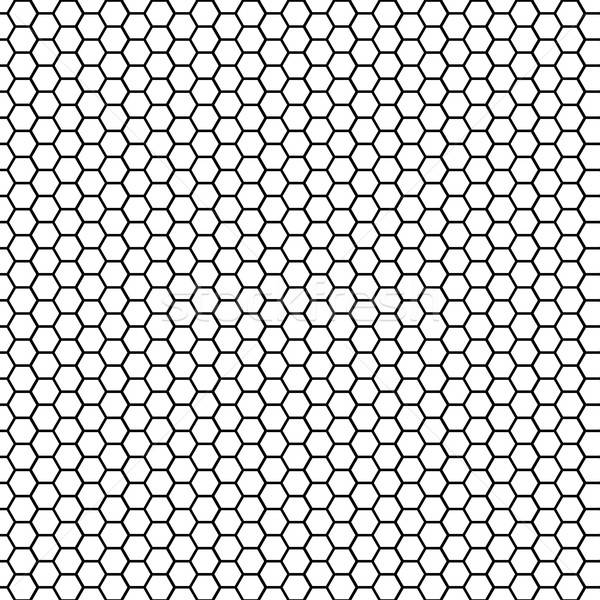 600x600 Seamless Pattern Honeycomb Vector Illustration Borys Dyvyzyniuk