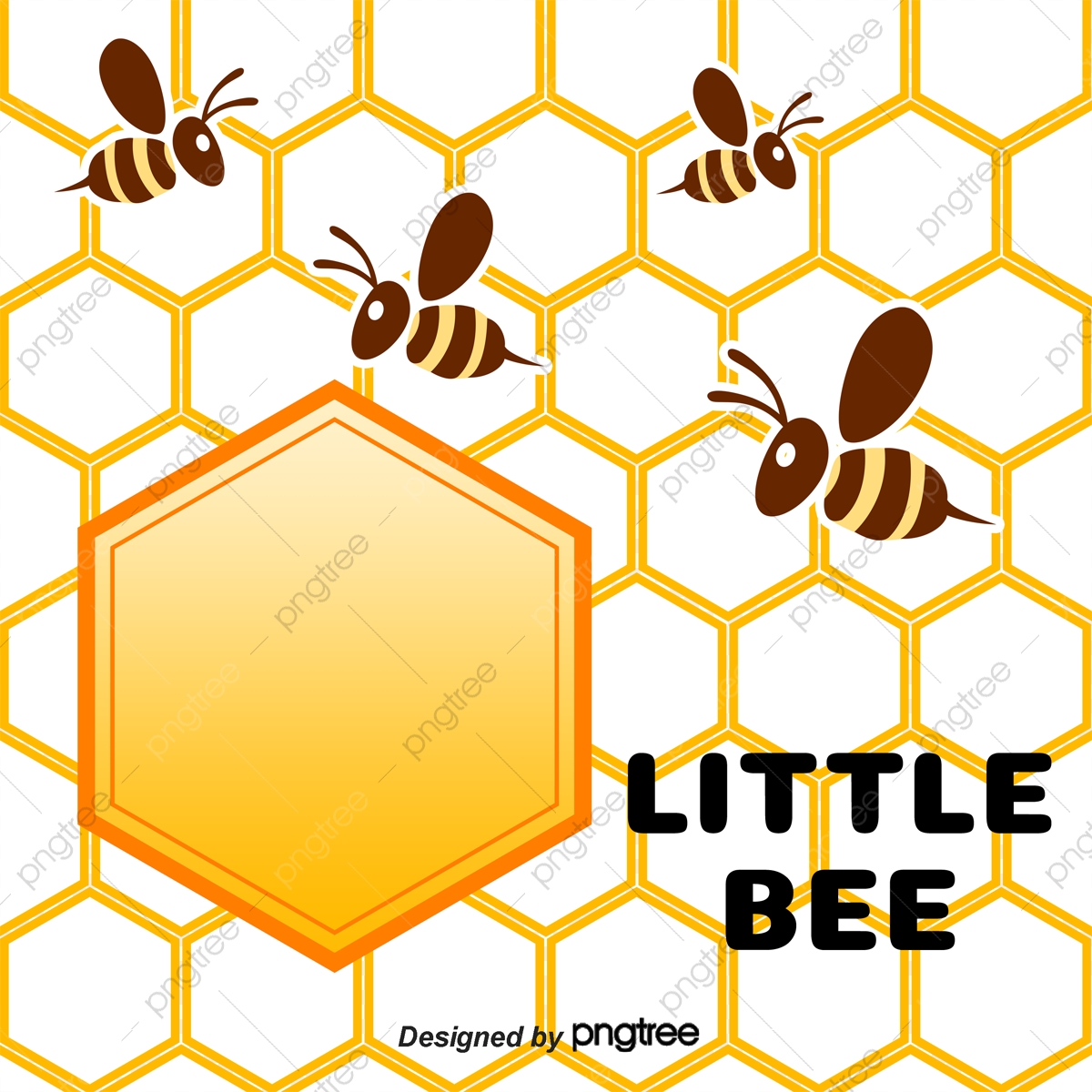1200x1200 Vector Yellow Honeycomb And Bee, Honeycomb Vector, Bee Vector, Bee