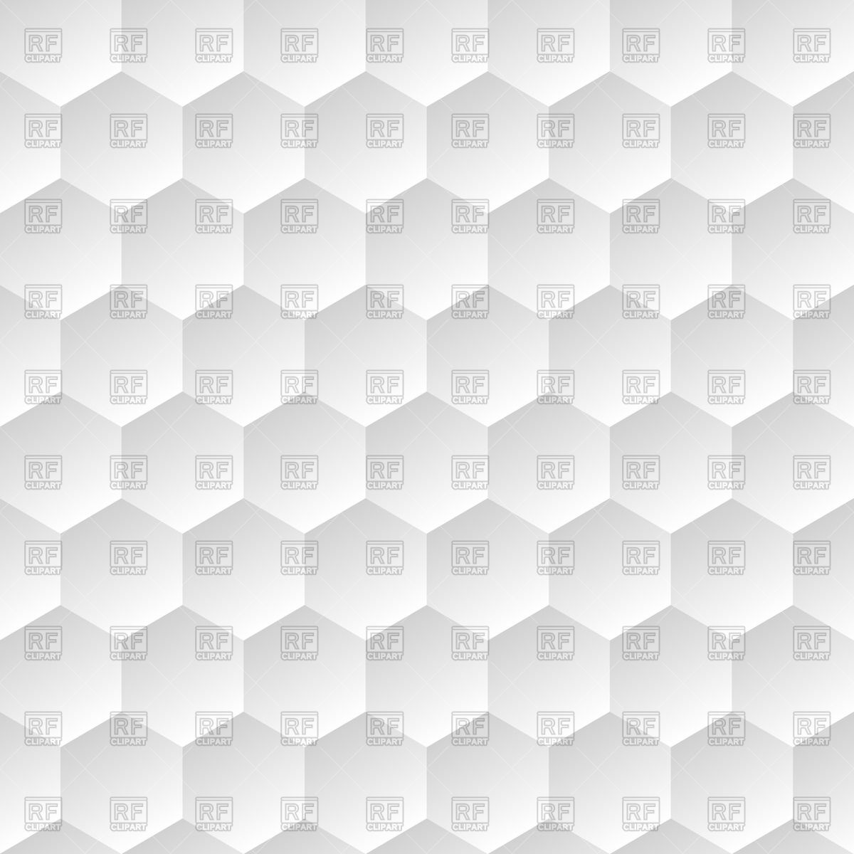 1200x1200 White Geometric Background With Hexagons