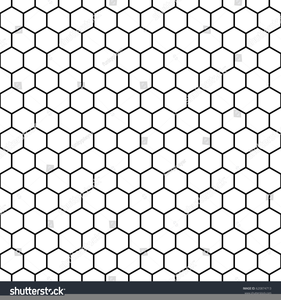 281x300 Black And White Honeycomb Clipart Free Images