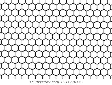 368x280 Black And White Hexagon Honeycomb Pattern Background Air Brush