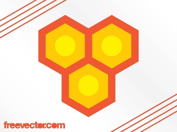 600x448 Honeycomb Logo Free Vector