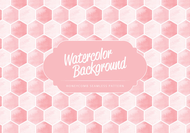 632x443 Vector Watercolor Honeycomb Pattern Free Vector Download
