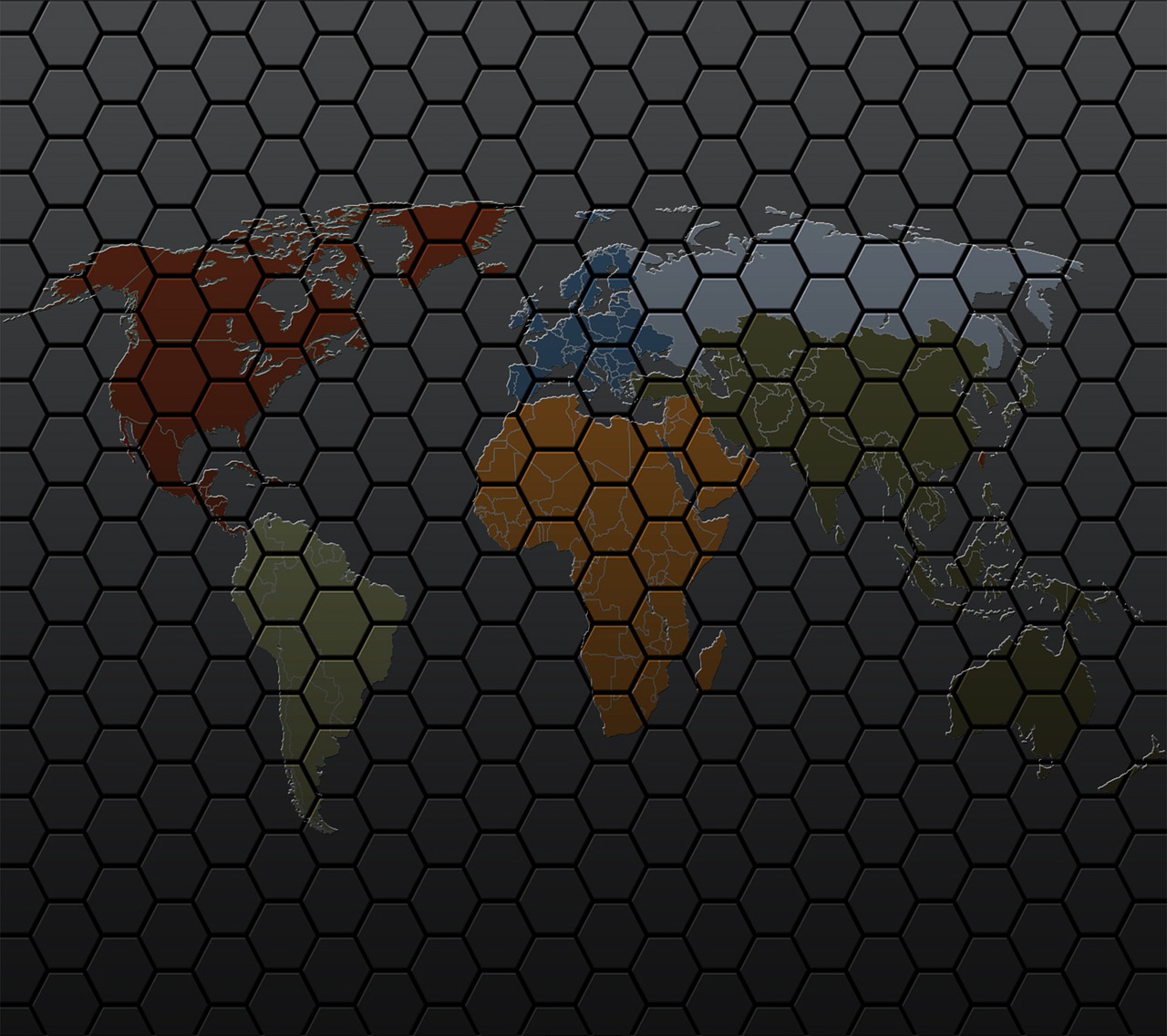 1280x1137 World Honeycomb,background,vector,free Pictures, Free Photos