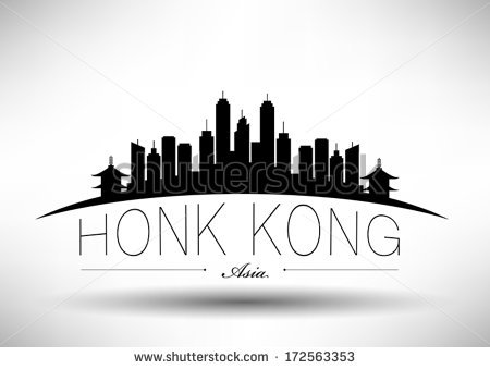 450x339 Hong Kong Skyline Clipart