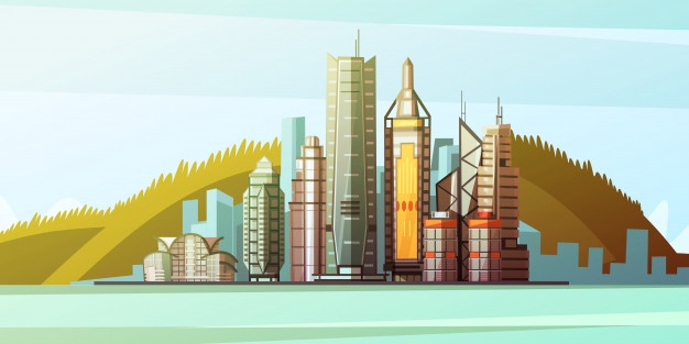 626x313 Hong Kong Skyline Vectors, Photos And Free Download