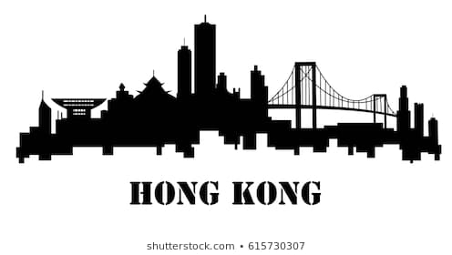 496x280 Huge Collection Of 'hong Kong Skyline Silhouette' Download More