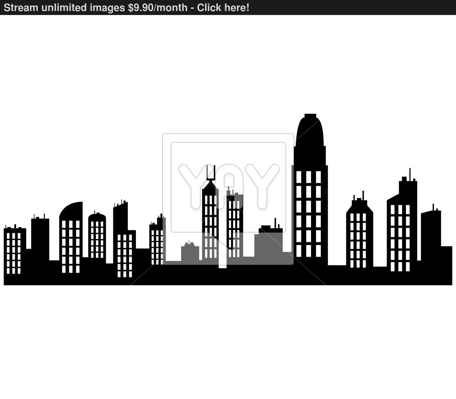 Hongkong Skyline Vector 1600x1400 Hongkong Skyline Vector