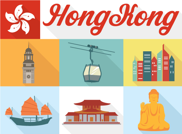 630x465 Hong Kong Vector
