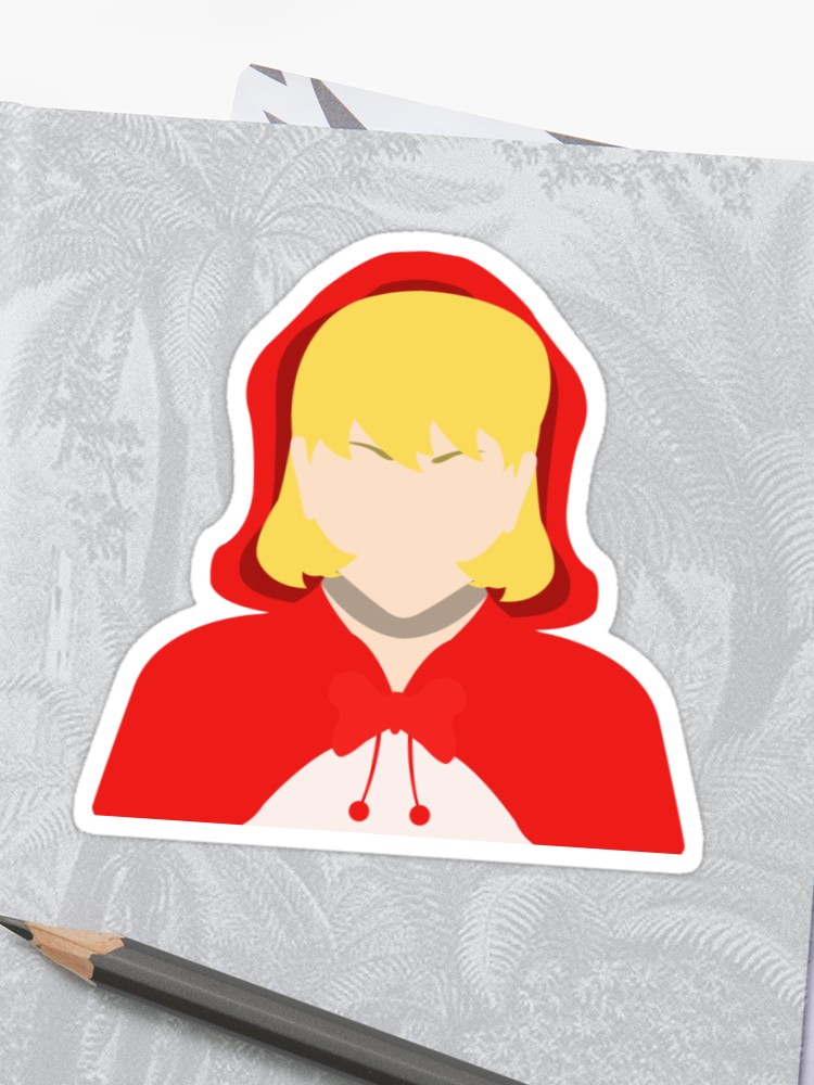Bb Hood Vector Sticker 750x1000 Bb Hood Vector Sticker
