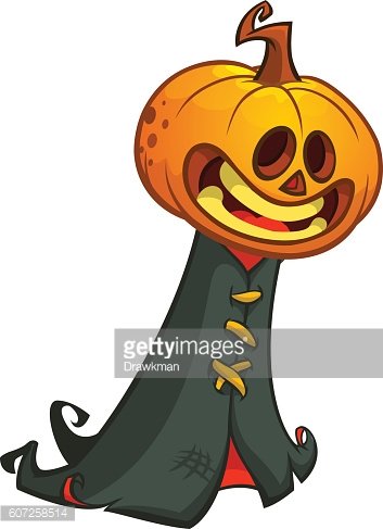 Halloween Pumpkin Head Ghost In Black Vector Illustration Premium 353x487 Halloween Pumpkin Head Ghost In Black Vector Illustration Premium