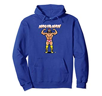 342x320 Wwe Macho Man Randy Savage Vector Pose Pullover Hoodie
