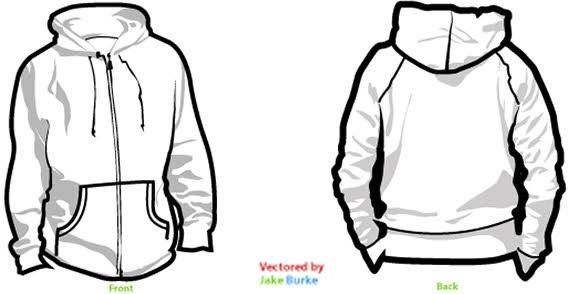 568x294 Vector Hoodie Templates Free Vector In Encapsulated Postscript