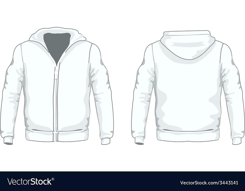 1000x780 Hoodie Template Vector Free Download Blank White Hoodie Template