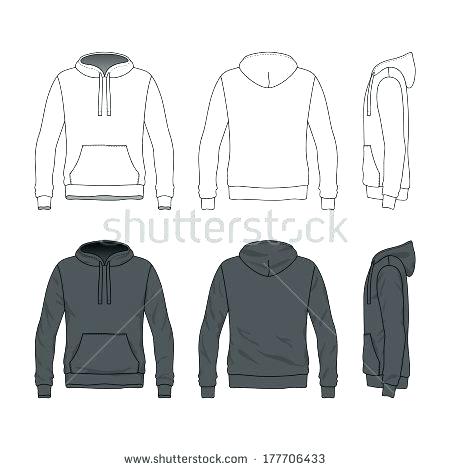 450x470 Hoodie Design Template Shirt