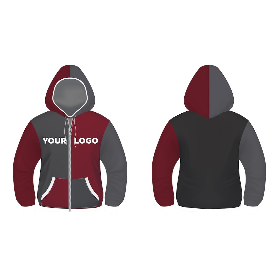 1100x1100 Best Free Hoodie Mockups Templates