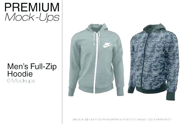 600x399 Hoodie Template Vector Free Download