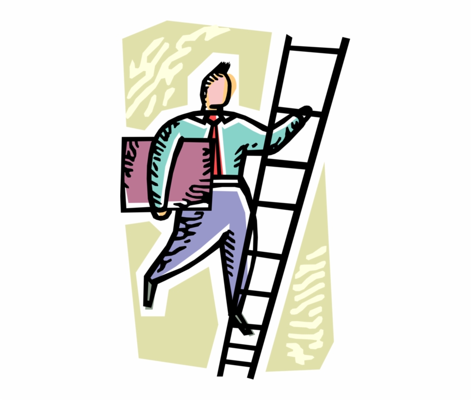 920x780 Vector Illustration Of Businessman Climbs Corporate Free Png