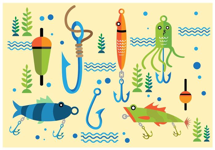 700x490 Fish Hook Free Vector Art