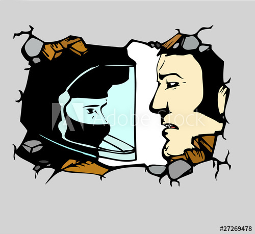 500x459 Cop Vs Hooligan In Hole