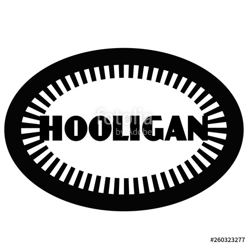 500x494 Hooligan Stamp On White Stock Image And Royalty Free Vector