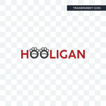 450x450 Hooligan Vector Icon Isolated On Transparent Background, Hooligan