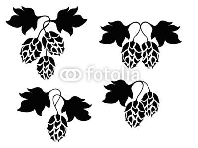 400x300 Hops Vector Clipart Wedding Motif Drawings, Plant Drawing