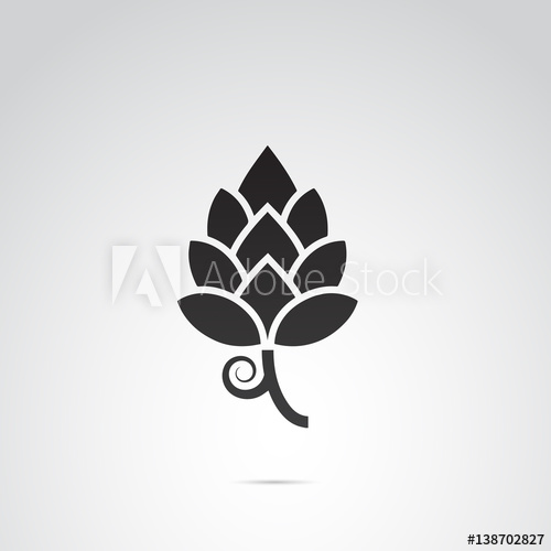 500x500 Hop Vector Icon