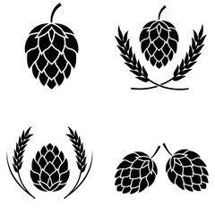 240x240 Hop Icon Isolated Logo On White Background