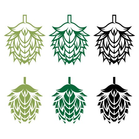 449x450 Hops Vector Design Template Royalty Free Vector Graphics