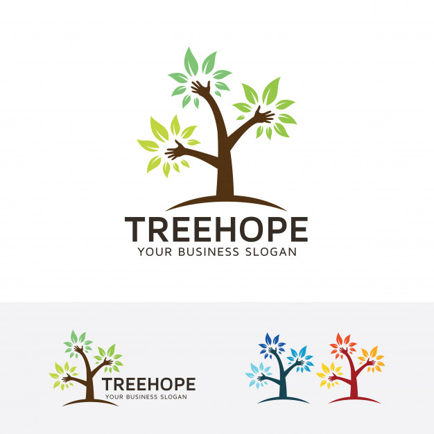 626x626 Tree Hope Logo Template Vector Premium Download