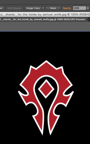 377x600 The Horde Emblem Cnc Wangshu Sun