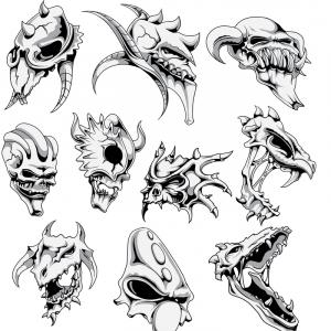 300x300 Crest Vector World Of Warcraft Horde Decal