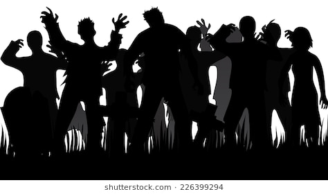474x280 Zombie Horde Silhouette