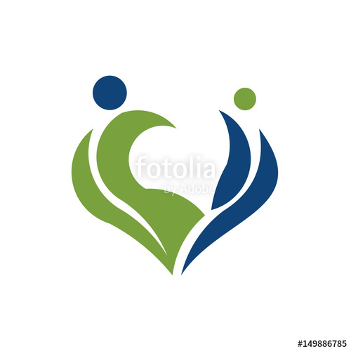 500x500 Community Service People Horde Circle Line Development Stock