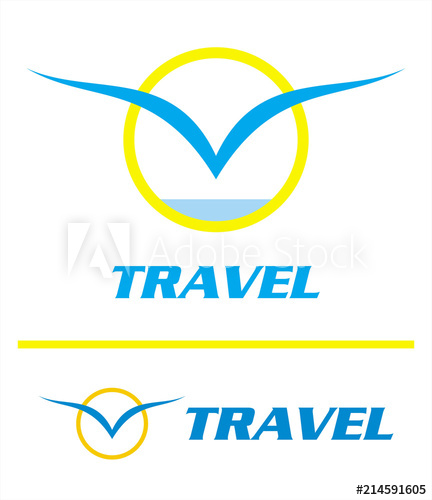 432x500 Travel Logo Travel Logo Vector Template Elegant Design
