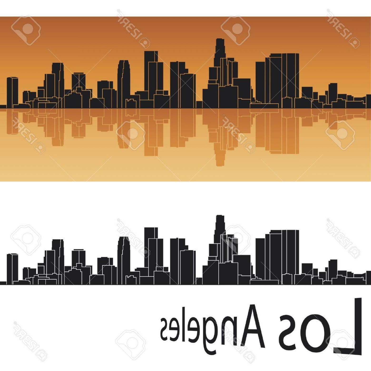 1560x1560 Photolos Angeles Skyline In Orange Background Hoodamathrun