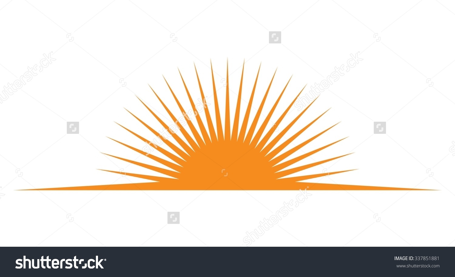 1500x915 Sun Horizon Clipart