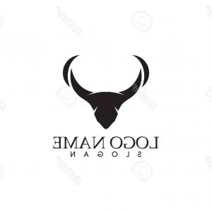300x300 Photostock Vector Bull Horn Logo And Symbols Template Icons App