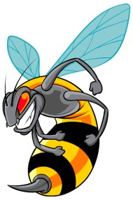 190x286 Bee Wasp Hornet Insect Wildlife Logo Vector Image Iphone