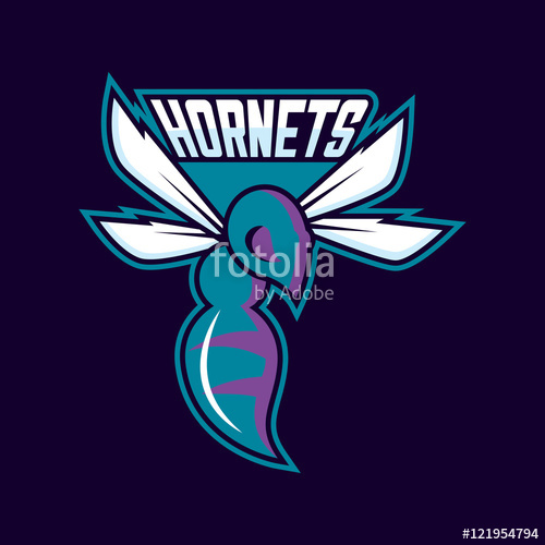 500x500 Modern Professional Logo For Sport Team Hornet Mascot Hornets