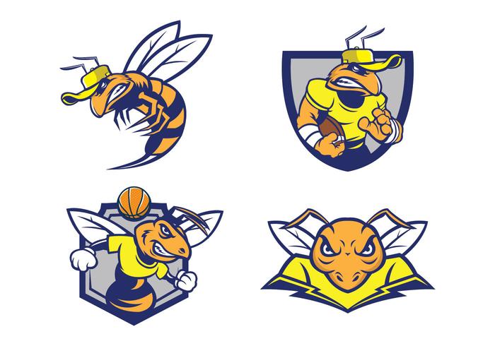 700x490 Free Hornets Mascot Vector