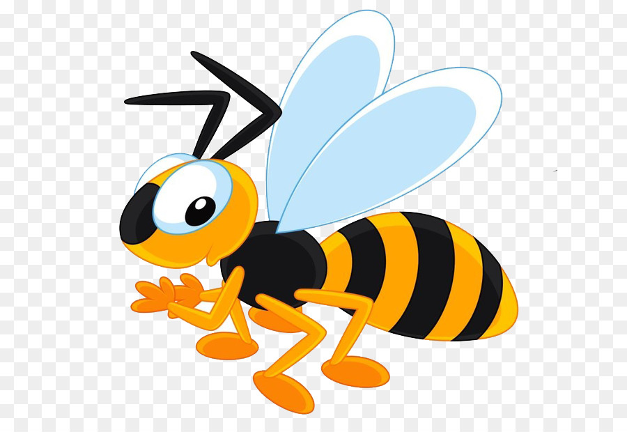 900x620 Bee Hornet Clip Art Vector Graphics Illustration
