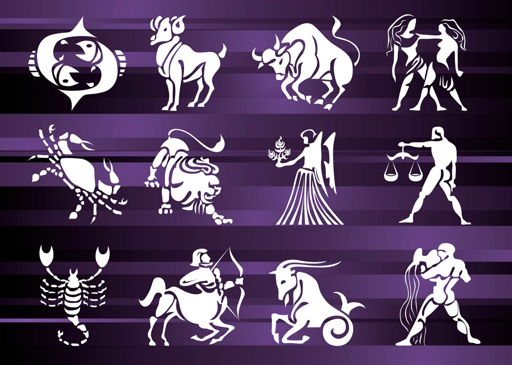 1024x730 Horoscope Vectors Vector Art Graphics