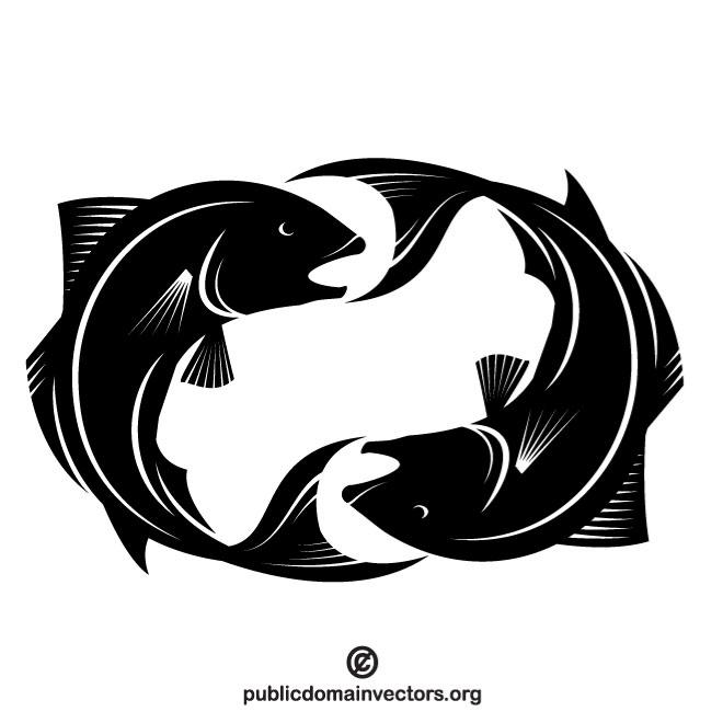 660x660 Pisces Horoscope Sign Vector