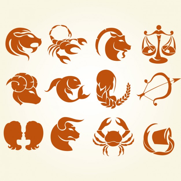 626x626 Zodiac Sign Collection Free Vectors Ui Download