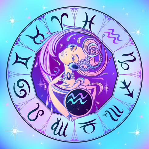 490x490 Zodiac Sign Aquarius A Beautiful Girl Horoscope Astrology