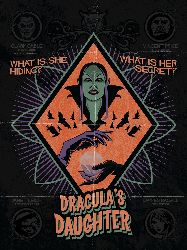768x1024 Let's Make A Horror Movie Poster With Vector Set